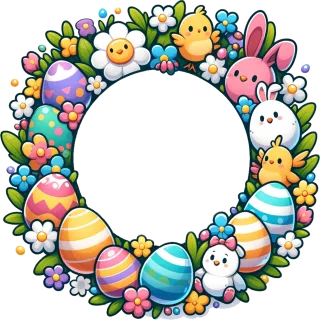 Easter wreath