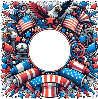 Independence Day wreath