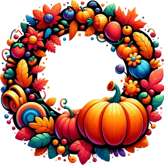 Thanksgiving wreath