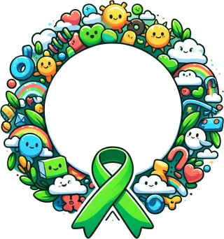 World Mental Health Day wreath